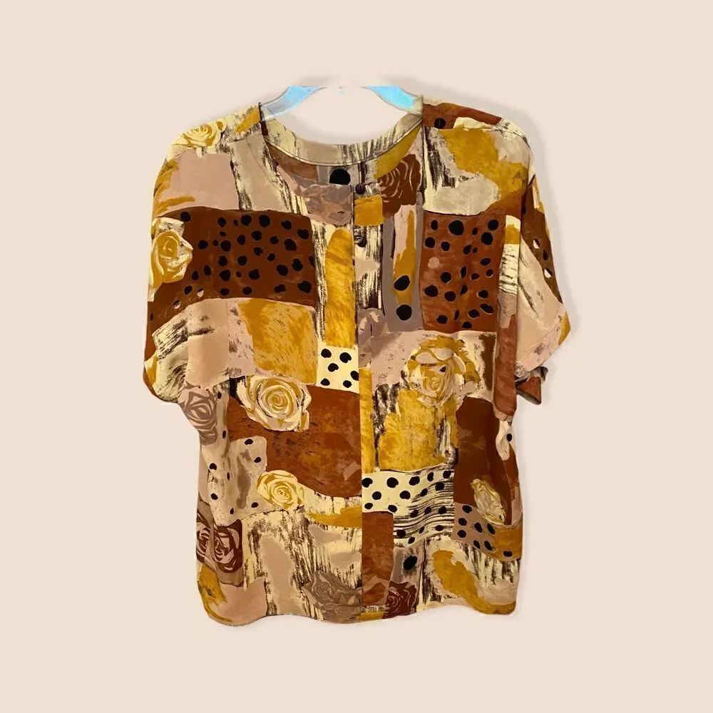 Caviar Blouse Size Medium